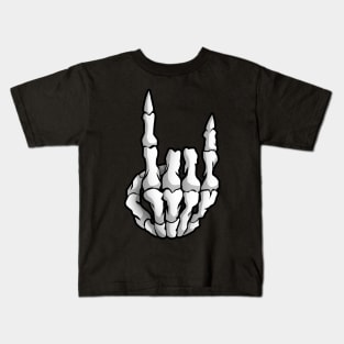 Heavy Metal, Horns Up Kids T-Shirt